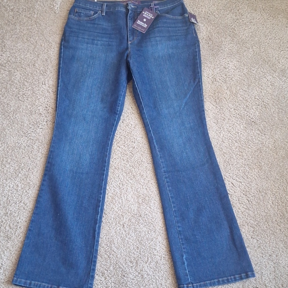 Gloria Vnderbilt Amanda Bootcut Jeans, Size 12 - Picture 8 of 10